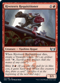 Riveteers Requisitioner - Foil Light Play, English Magic the Gathering MTG Stree - Image 1