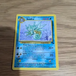 Seadra 42/62 | Base Set Fossil | Non Holo Pokemon Card - Image 1