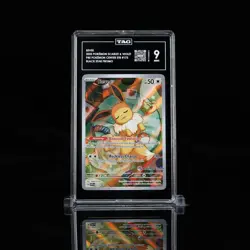 2025 POKEMON PRISMATIC EVOLUTIONS POKEMON CENTER ETB SVP PROMO #173 EEVEE TAG 9 - Image 3