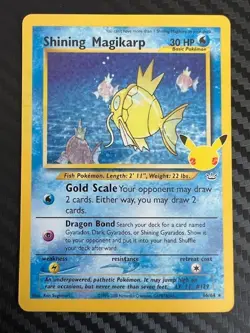 Pokemon TCG Shining Magikarp Holo Celebrations 66/64 NM - Image 1