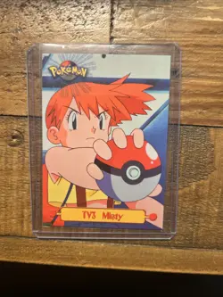 Tv3 Misty 1999 Pokemon Topps - Image 1