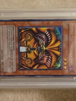 YUGIOH PSA 10 2002 Exodia the Forbidden One DDS-003 Secret Rare DDS Promo GEM MT - Image 4