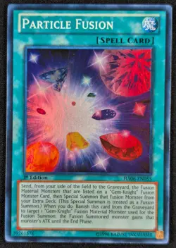 Particle Fusion 1996 1st Edition Super Rare Holo Yugioh Card HA06-EN055 (NM) - Image 1