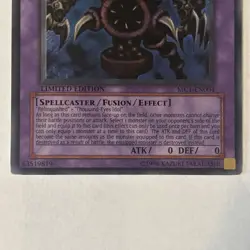 Yugioh Thousand-Eyes Restrict MC1-EN004 Secret Rare Limited Edition NM - Image 3