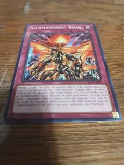 Yugioh Salamangreat Roar Ld10-en017 Common Legendary Duelist Soulburning Volcano - Image 2