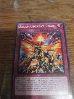 Yugioh Salamangreat Roar Ld10-en017 Common Legendary Duelist Soulburning Volcano - Image 3