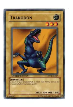 Yugioh- 1X Trakodon - Common - Limited - MDP2-EN017 - Light Play - Image 1