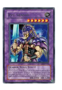 Yugioh- 1X Ryu Senshi - Rare - Unlimited - DB2-EN139 - Near Mint - Image 1