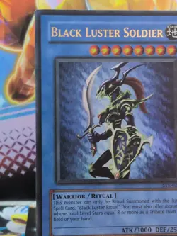 Yugioh Black Luster Soldier SYE-024 Ultra Rare LP - Image 2