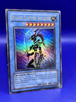 Yugioh Black Luster Soldier SYE-024 Ultra Rare LP - Image 3