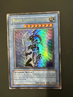 Yugioh Black Luster Soldier SYE-024 Ultra Rare LP - Image 1