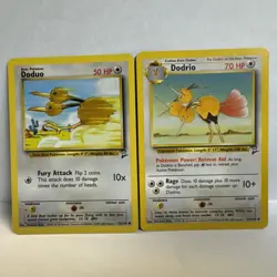 ⭐ Pokemon Trading Card Game TCG Base Set 2 Doduo & Dodrio 37/130 - 72/130 ⭐ - Image 1