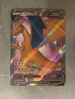 Charizard v SWSH050 Sword & Shield Promo Card Holo - Image 1