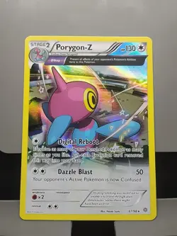 2015 Pokemon Card Porygon-Z Ancient Origin Holo Rare #67/98 NM+ - Image 1