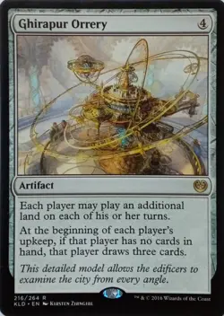 216/264 GHIRAPUR ORRERY RARE KALADESH MTG CARD - Image 1
