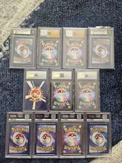 PSA Graded pokemon card Lot x11 Wartortle, Venusaur, 151, Umbreon, Masterball - Image 3