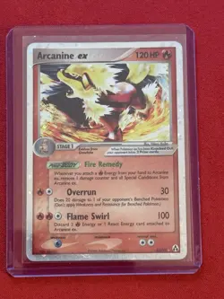 Arcanine EX 83/92 Legend Maker Holo Rare card Pokemon TCG - Image 1