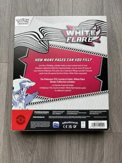 Pokemon TCG New Set White Flare Binder Collection - New & Sealed Ready to Ship! - Image 2