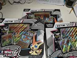Pokemon Unova Victini Illustration Collection Trading Card Game - Image 1