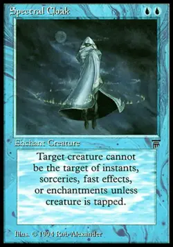 MTG English Spectral Cloak NM Normal Legends - Image 1