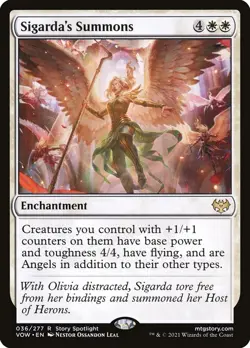 4x Sigarda's Summons - NM - Crimson Vow - SPARROW MAGIC mtg - Image 1