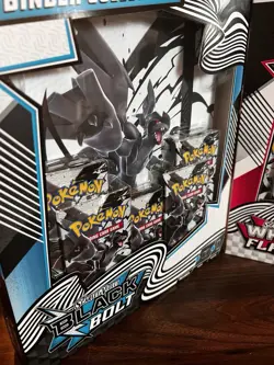 Pokemon TCG:Black Bolt Zekrom and White Flare Reshiram Binder Collection BUNDLE - Image 3