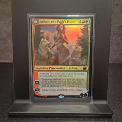 MTG Arlinn, The Pack's Hope Foil Innistrad Midnight Hunt #211 PROMO - Image 1