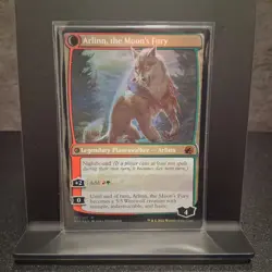 MTG Arlinn, The Pack's Hope Foil Innistrad Midnight Hunt #211 PROMO - Image 2