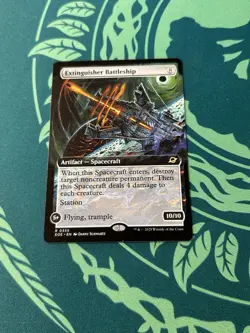 Extinguisher Battleship Extended Art NON Foil Edge Of Eternities EOE MTG Magic - Image 1