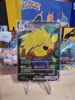 Pikachu - Green Poncho - Pokemon - Pokemon Fan Art Cosplay - VCOS - Image 1