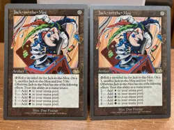 2x MTG - Jack-in-the-Mox - Unglued Regular Rare #75 - Image 1