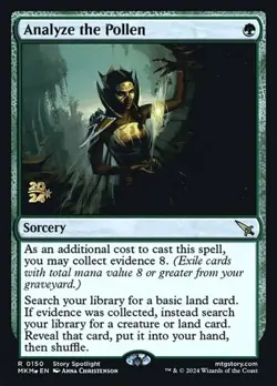 Analyze the Pollen - Foil Prerelease Promo MKM LP MTG - Image 1