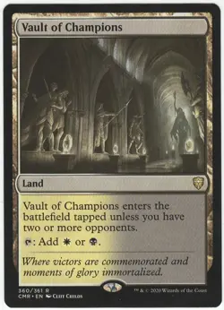 1x Vault of Champions MTG Commander Legends Lightly Played - Image 1
