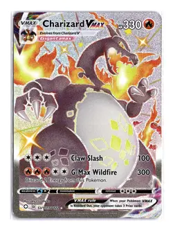 Pokemon 2021 Charizard VMAX SV107/SV122 Shining Fates: Shiny Vault Full Art - Image 1