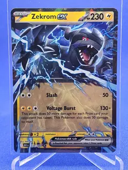 💥 Zekrom Ex 034/086 - Double Rare Holo - Black Bolt - Pokemon TCG - English - Image 1