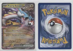 Raging Bolt ex Play! Pokemon Prize Pack Series Six #123/162 03lc - Image 3