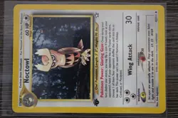 Pokemon TCG Noctowl 42/111 Neo Genesis Regular 1st Edition - Image 2