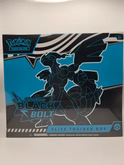 2025 Pokemon Scarlet and Violet BLACK BOLT Elite Trainer Box NEW Factory Sealed 196214113664 - Image 1