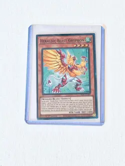Heraldic Beast Gryphon (ALIN-EN009) - Super Rare - Alliance Insight YuGiOh Card - Image 1