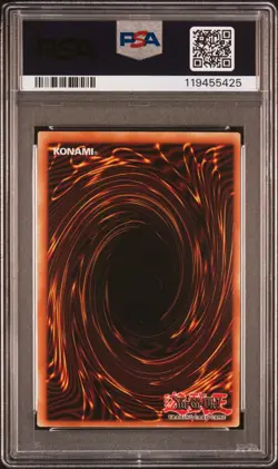 YUGIOH PSA 8 2025 Dark Magician RA04-EN106 QCR "8th Art" 1st Edition - Image 2
