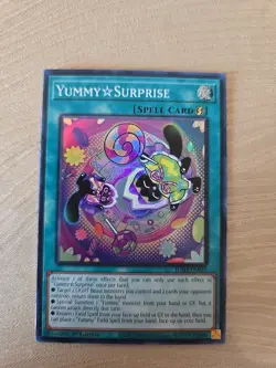 Yugioh Yummy Surprise JUSH-EN025 1st Edition Super Rare NM - Image 1