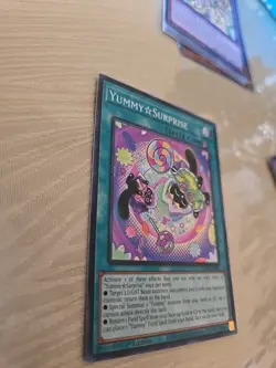 Yugioh Yummy Surprise JUSH-EN025 1st Edition Super Rare NM - Image 2