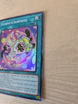 Yugioh Yummy Surprise JUSH-EN025 1st Edition Super Rare NM - Image 3
