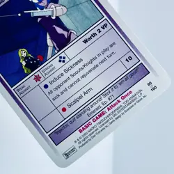 Sailor Moon CCG Premier Edition Injector Dark Moon Droid Monster Trading Card - Image 4