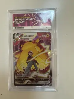 Pokemon TCG Pikachu VMAX TG17/TG30 Lost Origin - Ace Grading 9 Mint - Image 1
