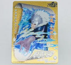 Tobirama Senju Naruto Trading Card Edo Tensei HYEX01-SSR02 Gold Prism SSR Tc1 - Image 1