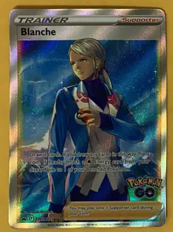 Blanche SWSH227 NM Full Art Promo Rare Pokemon Card - Image 1