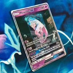 Mewtwo GX - 78/73 - Secret Rare Shining Legends - Pokemon Card - MP - Image 4