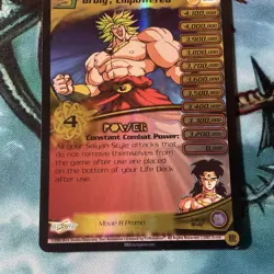 2003 dragon Ball z Broly empowered gold foil promo card limited + 2 Moore Cards - Image 4