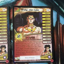 2003 dragon Ball z Broly empowered gold foil promo card limited + 2 Moore Cards - Image 5